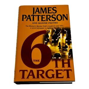 The 6th Target Hardcover Book by James Patterson Novel Womens Murder Club